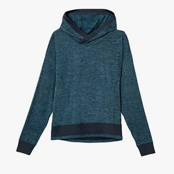 Mondetta Pullover Hoodie Top Womens Size Large Teal Lightweight Running Hiking - Picture 10 of 10